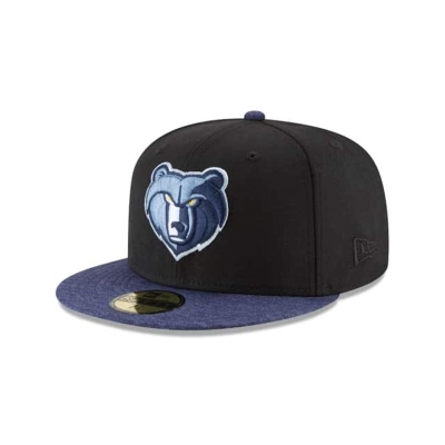 Memphis Grizzlies Gorra | New Era NBA Shadow Tech 59fifty Fitted Cap Mexico - Negros